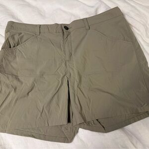 Patagonia Women’s Khaki Flat Front Shorts